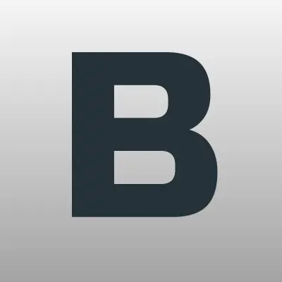Bunker, магазин мужской одежды, лого-визитка